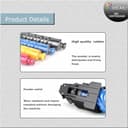 RUICAILI IM C300 C400 - Cartuccia toner di ricambio compatibile per Ricoh Work con stampante IM C300 C400 (1, nero) - 4