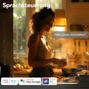 CALEX - Smart Light Bulb E27, 3-Pack, WiFi LED ST64 Bulb, RGB, App and Works with Amazon Alexa and Google Home, 4.9W - 4