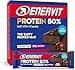 Enervit, Protein Bar 50% Dark Choco, Barrette Proteiche, 20g di Proteine, Low Sugar, con Vitamina D e B6, Gusto Cioccolato Fondente, Per il Recupero Dopo lo Sport, Senza Glutine, 12 Barrette da 40g - 1