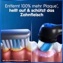 Oral-B iO Series 5 Elektrische Zahnbürste Doppelpack — Electric Toothbrush, Inkl. 2 Aufsteckbürsten und Reise-Etui — 5 Putzmodi für Zahnpflege, Zahnbürste Elektrisch, Designed by Braun, Schwarz/Weiß - 5