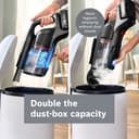 Bosch Unlimited 9 Cordless Vacuum Cleaner, 60-Minute Runtime, 3.0 Ah Battery Pack, MicroClean Technology, Easy Empty Dust Box, LED Lights, White, BBS931WGB - 6