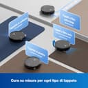 ECOVACS DEEBOT X8 OMNI Robot Aspirapolvere Lavapavimenti, 18000Pa, Spazzola OZMO ROLLER, Auto-Lavaggio e Svuotamento Istantanei, Pulizia Moci con Acqua Calda a 75℃, Asciugatura ad Aria Calda, Nero - 9