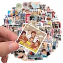 One Direction Sticker Pack 100Pcs, Laptop Stickers Bomb Vinyl Stickers Paquete Variado para Equipaje Computadora Monopatín Coche Motocicleta Calcomanía para Adolescentes Adultos - 3