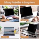 Hinnwer Filtro Schermo Privacy per 15 Pollici Surface Laptop 7, Rimovibile, Anti Luce Blu, Anti-Spia, Filtro Privacy Magnetico Ultrathin per Computer Portatili per Surface Laptop 15” - 7