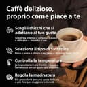 Philips Serie 2200 Macchina per Espresso Automatica - 2 Caffè, Display Touch, Montalatte Classico, Macinacaffè in Ceramica, Nero Opaco (EP2220/10) - 8