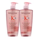 Kérastase Shampoo für feines Haar, Nährendes und kräftigendes Haarbad gegen Haarverlust, Bain Hydra-Fortifiant, Genesis, 2 x 500 ml - 1