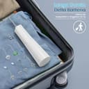 Vimmk Irrigatore Orale Senza Fili, Idropulsore Dentale ad Acqua con Irrigatore Orale Dentale Ricaricabile Impermeabile IPX7 per Viaggi a Casa (Bianco) - 7