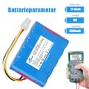 KUNLUN 18.5V 3500mAh Ersatzakku Li-ion für Husqvarna Automower 310,315,584 85 28-02, für Gardena Sileno R100Li,R130Li,R160Li, Mähroboter Akku für 5848228-01,5848228-02,5848528-01,5895862-01 - 3