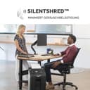 Fellowes Aktenvernichter Autofeed, 100 Blatt Minicut (P4), Papierschredder Hybrid mit automatischem und manuellem Einzug für Büro, AutoMax 100M Schredder, sehr leiser Aktenvernichter, 23L Papierkorb - 6