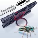 TECSHINE Metall-hülle für ASUS ROG Phone 8 Pro, für ROG 8 Handyhülle, Hülle, Metallrahmen Handy Case, Rüstung, Mechanische Monster, Handyschale -Schwarz - 4
