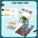 RTEUYH Per Ricoh P C300W C301W M C250FWB M C250 Toner Cartuccia funziona con MC250FW MC250FWB MC251FW, PC301W PC300W PC311W PC301SF, PC301 408349 514229 514230 MC250 4-pack KCMY - 3