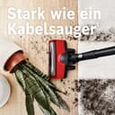 Bosch Akku-Staubsauger Unlimited Gen2 Serie 8 ProAnimal BCS8224PET, Tierhaar-Staubsauger, beutellos, bis 65 Min Laufzeit, mit Wechselakku, Schnellladegerät, Hygiene-Filter, Tierhaar-Bürstenrolle, rot - 3