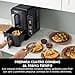Ninja Double Stack Freidora de aire, 7,6 L, doble cajón vertical, 4 niveles de cocción, 2 cajones y 2 rejillas, diseño para ahorrar más espacio, 6 funciones de cocción, 6 porciones, Negro, SL300EU - 4