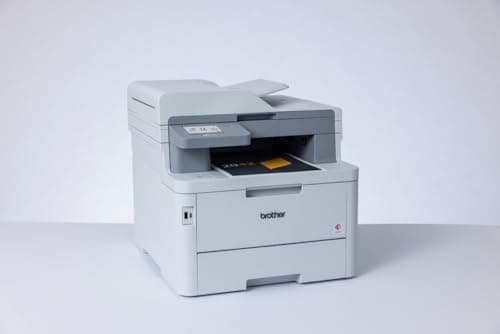 Brother MFCL8390CDW Multifunzione LED a Colori 4 in 1(Stampa/Copia/Scan/Fax), 30 ppm,Stampa fronte/retro auto fino a 12 pag/min,Gigabit ethernet, WiFi a 5 GHz e USB,Vassoio 250 fogli espandibile a 500