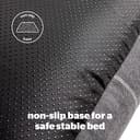 Silentnight Impress Memory Foam Pet Dog Bed – Small Cosy Comfortable Pet Bed for Puppy, Dog, Kitten or Cat – Machine Washable, Super Supportive with Memory Foam Cushion – Grey, Small - 8