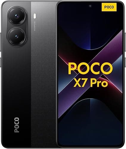 xiaomi POCO X7 Pro smartphone, 12+512GB, Black - UK Version 2 year Warranty (No Charger Included)