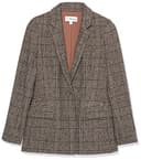 The Drop Blazer da Donna, Blake, Lungo, Plaid, S - 6