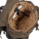 DRF Zaino in Tela Alta Qualita' Pelle Vintage da Uomo Donna per Viaggio Scuola SKU:BG-09 (Verde) - 6