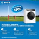 Bosch WGB24402IT Serie 8 Lavatrice smart a carica frontale, 9 kg, 1400 giri, Efficienza energetica A -50%, motore inverter con 10 anni di garanzia, riduce le pieghe, Bianco, 60 Cm - 3