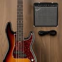 Fender American Professional II Precision Bass V RW 3-Color Sunburst - E-Bass - 7