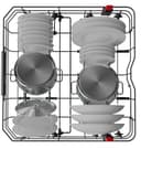 Bauknecht BCIO 3T341 PLET Vollintegrierbarer Geschirrspüler 60 cm /Edelstahl/14 Maßgedecke/10 Standardprogramme und 1 Sensorprogramm/PowerClean/ActiveDry/Besteckschublade/Vollwasserschutz - 11