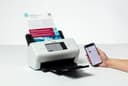 Brother ADS-4700W, Professioneller Dokumentenscanner mit USB, LAN und WLAN, Duplex Scan, Touchscreen, ADS4700WRE1, Weiß - 2