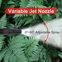 Pistola pulverizadora de Repuesto con Lanza de Chorro, Compatible con Algunas lavadoras a presión Black & Decker, Annovi Reverberi AR, Bosch, Makita, Michelin, - 8