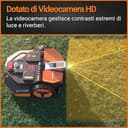 WORX WR213E.1 Vision AI Robot Tagliaerba a batteria 20V Area di Taglio 1.300mq senza filo perimetrale - 20