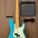 Fender American Professional II Precision Bass MN (Miami Blue) - Basso elettrico a 4 corde - 8