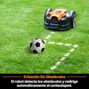 Lawnmaster OcuMow®16 Robot cortacésped sin Cable perimetral y cortabordes à bateria, Corta de 200 a 300 m² de césped con 2 baterias Completamente cargadas Evitaciόn obstáculos, bajo Nivel de Ruido - 7