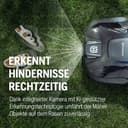 HUSQVARNA Automower® Aspire R6V – Mähroboter ohne Begrenzungskabel, AI Vision Objekterkennung, GPS-Navigation, WLAN-App-Steuerung, systematische Mähmuster, virtuelle Zonen, bis 600 m2 - 4