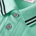 Calvin Klein Herren Campus 3 Knopf-Polo-Hemd - Minze gekippt - M - 6