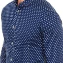 ARMANI CAMICIA UOMO JEANS FANTASIA BLU - 2