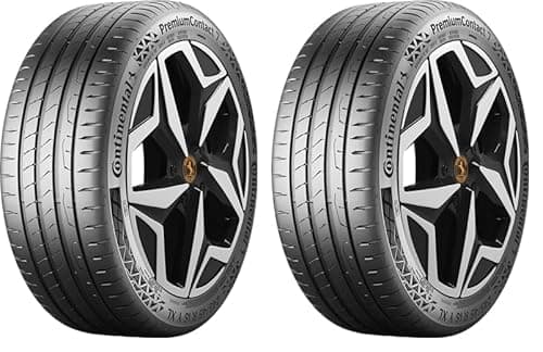CONTINENTAL - PremiumContact 7-205/55 R 16-91V/C/A/71dB - Summer Tyres (Pack of 2)