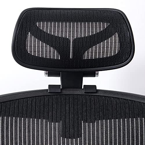 MingYi.office New Headrest for Herman Miller Classic and Remastered Aeron Office Chair Black/Graphite Headrest Only - Chair Not Included (for Classic Aeron)