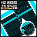 Speedo Angels Dashboard Screen Protector for TOMTOM RIDER 500/550 2 x Anti Glare - 3