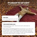 Woolly Mammoth - Manta de Lana Merino Grande de 66 x 90 Pulgadas, Manta de Campamento de 4 Libras | Manta para cabaña, Clima frío, Emergencia, Equipo de Campamento para Perros, Senderismo, - 9