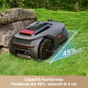 MOVA LiDAX Ultra 800 Robot Tagliaerba Senza Filo Perimetrale, Consigliato 800 m², Mappatura Automatica senza RTK con LiDAR 3D 360° e Visione IA, Taglio Bordi 5 cm, Percorso a U Efficace - 8