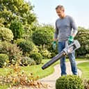 Outsunny Soffiatore a Batteria 36V, Soffiatore Foglie con 2 Batteria 4Ah, Motore Brushless 1000W, 3 Livelli Velocità 270 km/h, Turbo Boost, Caricabatterie, Leggero, per Giardino Foglie Neve Polvere - 8