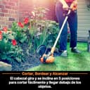 Lawnmaster OcuMow®16 Robot cortacésped sin Cable perimetral y cortabordes à bateria, Corta de 200 a 300 m² de césped con 2 baterias Completamente cargadas Evitaciόn obstáculos, bajo Nivel de Ruido - 3