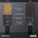 AKG C414 XLII Micrófono Condensador para Voces - 5