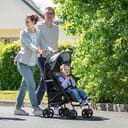 Bebeconfort Rainbow Passeggino Leggero e Reclinabile, Pieghevole Chiusura ad Ombrello, Passeggino da Viaggio Maneggevole e Compatto, 6 mesi - 4 anni, Fino ai 22 kg, colore Mineral Green - 8