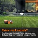 WORX Vision AI WR208E.1 Robot Tagliaerba a batteria 20V Area di Taglio 800mq senza filo perimetrale - 10