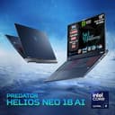 Acer Predator Helios Neo 18 AI Gaming Notebook, Intel Core Ultra 9 275HX, RTX 5070 8GB GDDR7, 32GB DDR5 6400MHz, SSD 1TB, Display 18" MiniLED WQXGA 250Hz, Thunderbolt 4, 2.5G LAN, Wi-Fi 6E, RGB 4 Zone - 5