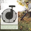 Cynkpeg 545111701 - Conjunto de arranque de retroceso para soplador de hojas Husqvarna 125BV 125BX 125BVX, carcasa de arranque de retroceso 125B, repuesto 5451117-01 5451118-01 - 3