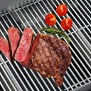 BBQ-Yummy Griglia in acciaio inox 7639 per Weber Spirit 300 Series, E310 320 S310 S320 (con manopole anteriori), 44,2 x 30 cm, pezzi di ricambio per barbecue Weber 7527 7525 7638, 2 pezzi - 7