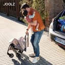 Joolz Aer2 Reise-Kinderwagen – Kompakter Reisebuggy für Babys und Kleinkinder, Einhand-Faltung, Liegefunktion & UPF 50+ Sonnendach, Flugzeug Handgepäck tauglich, ideal für Reisen (Sandy Taupe) - 2