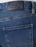 Armani Exchange Men's Essential, Patch Logo Lettering,Jeans,Blue,34 - 4