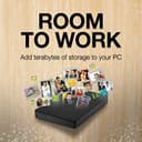 ADAM Audio T7V Studio Monitor for recording, mixing and mastering, Studio Quality Sound (Single) & Seagate Portable Drive, 1TB, External Hard Drive, Dark Grey, for PC Laptop and Mac - 7