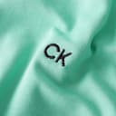 Calvin Klein Herren Campus 3 Knopf-Polo-Hemd - Minze gekippt - M - 5